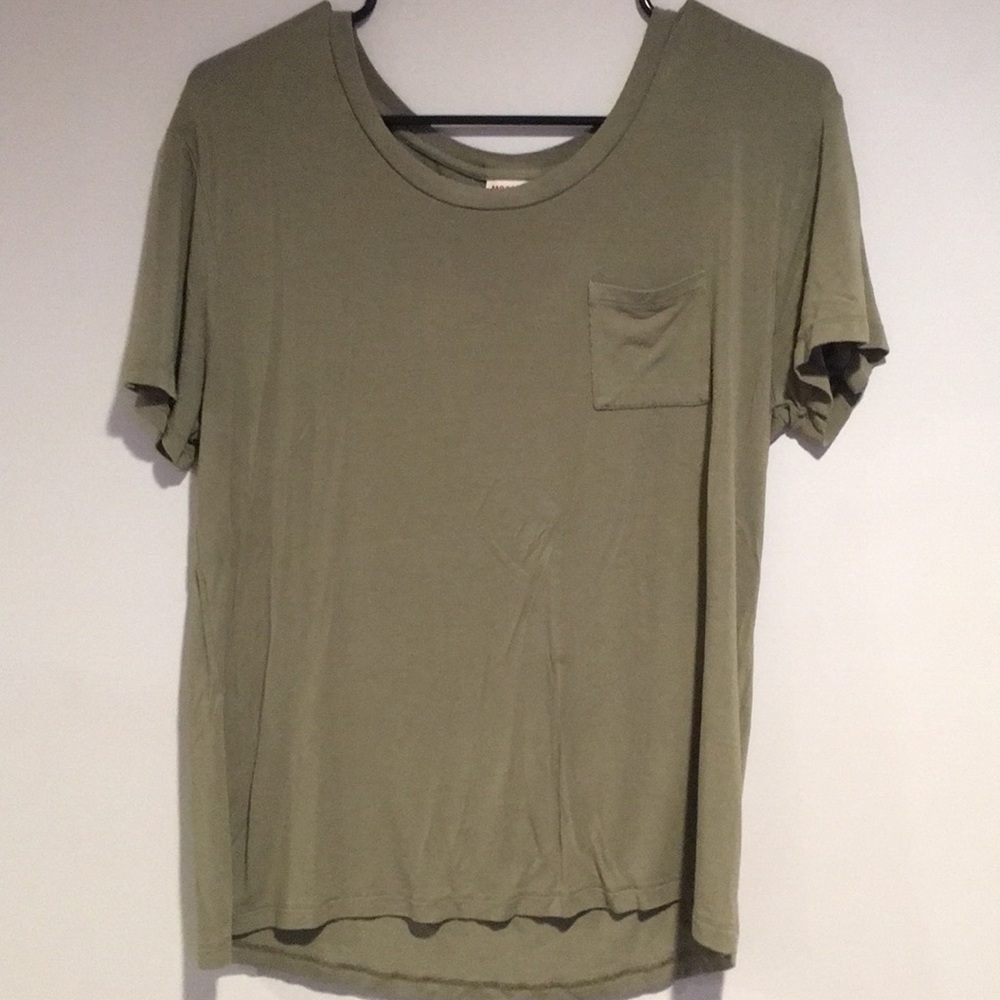 Mossimo Olive Green Top